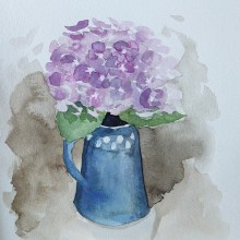 Mein Kursprojekt: Schöpfung von Farbpaletten mit Aquarell. Watercolor Painting project by Annelie Brux - 02.19.2021