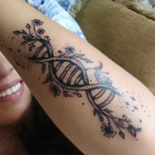 Mi Proyecto del curso: Tatuaje para principiantes. Un proyecto de Diseño de tatuajes de Katherine Castillo Araque - 07.02.2021