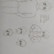 Mi Proyecto del curso: Creación de personajes manga Ein Projekt aus dem Bereich Traditionelle Illustration und Comic von Nicole Rojas - 23.02.2021