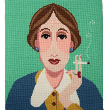 Virginia Woolf needlepoint. Un projet de Artisanat de Emily Peacock - 24.02.2021