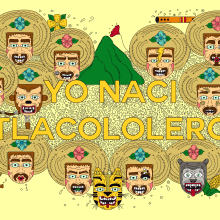 Yo nací tlacololero. Un proyecto de Ilustración tradicional, Diseño de personajes e Ilustración vectorial de Fred Vega - 26.02.2021