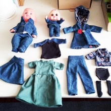 Mi Proyecto del curso: Confección de ropa miniatura. Un proyecto de Diseño de moda de Ana Meza - 03.03.2021