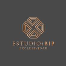 ESTUDIO BIP-EXCLUSIVIDAD I Branding. Projekt z dziedziny Br, ing i ident, fikacja wizualna i Projektowanie graficzne użytkownika Melina Picco - 30.08.2020