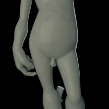 El Monín de Miguel Ángel. Un proyecto de 3D, Modelado 3D, Diseño de personajes 3D y Diseño 3D de David Luengo Torrejón - 07.03.2021