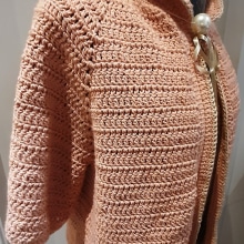 Meu projeto do curso:  Top-down: roupas de crochê sem costura. Crochê projeto de ROSANA DEACOLINO - 15.03.2021