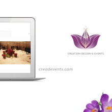 Creadevents. Design, Marketing, Web Design, e Design digital projeto de Luis Madrid - 15.03.2021