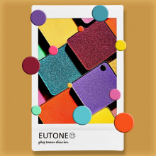 Eutone> playtones diaries. Un proyecto de Motion Graphics, Animación, Diseño gráfico, Diseño de producto, Collage, Retoque fotográfico, Corrección de color y Teoría del color de Eugenia Pasquali - 15.03.2021