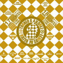 Cartel 7º Torneo de ajedrez Ferias de Béjar. Un proyecto de Br, ing e Identidad, Diseño gráfico y Diseño digital de Ricardo Gil Turrion - 11.03.2021