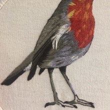 Mi Proyecto del curso: Pintar con hilo: técnicas de ilustración textil. Embroider project by Victoria Escobedo - 08.31.2020