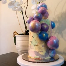Mi Proyecto del curso: Cake design: técnicas decorativas modernas. Design, e Culinária projeto de Pam Kuisi Lord - 16.03.2021