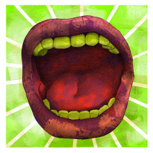 Mouth. Un proyecto de Ilustración tradicional de Khrees LR - 18.03.2021