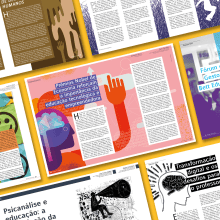 Diagramações de revista. Un proyecto de Diseño editorial de Michelle Pereira - 30.12.2020