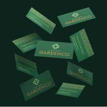 Mi Proyecto del curso: Creación de un logotipo original desde cero | GARDENCO. Br, ing e Identidade, Design gráfico, e Design de logotipo projeto de Marisol Rosario - 13.03.2021