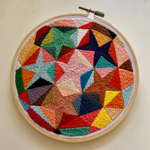 Estudio de color y textura. Embroider project by Coricrafts - 03.23.2021