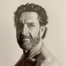 A drawing of my husband. Pencil Drawing project by Merrin Wilson - 03.25.2021