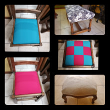Mi Proyecto del curso: Restauración y tapizado de sillas. Woodworking project by Tamara Norambuena Correa - 03.26.2021