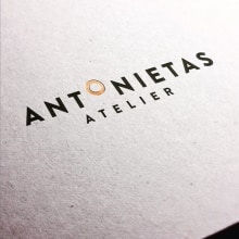 ANTONIETAS ATELIER | Branding. Br, ing e Identidade, e Design de logotipo projeto de Virginia Oliete - 26.08.2018