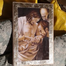 Copia d'autore-L'incredulità di San Tommaso_Caravaggio. Un proyecto de Bellas Artes y Pintura de antonella.puce - 28.03.2021