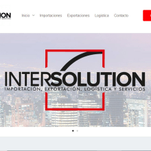 Mi primer cliente, intersolution. . Web Design, Web Development, and Digital Marketing project by Claudio Delgado - 03.31.2021