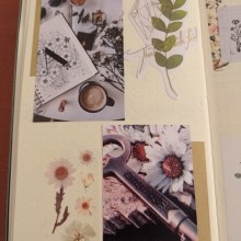 Mi Proyecto del curso:  Bullet journal creativo: planificación y creatividad . Un proyecto de Artesanía, Bellas Artes, Collage y Lettering de hitzasoartalent - 02.04.2021