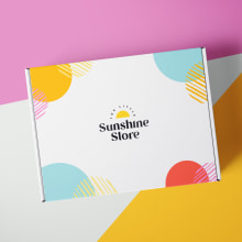 The Little Sunshine Store . Br, ing, Identit, Packaging, Web Design, and Social Media Design project by Mumfolk Studio - 04.04.2021