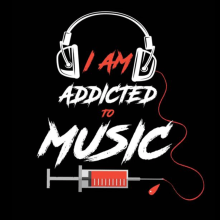 Addicted to Music. Un proyecto de Diseño de logotipos de Edgardo Macias Santos - 05.04.2021