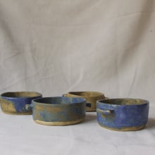 set azul motita // cerámica utilitaria Ein Projekt aus dem Bereich Keramik von Sara Amador Soriano - 07.04.2021