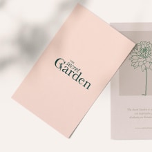 The Secret Garden. Kunstleitung, Br, ing und Identität, Grafikdesign und Logodesign project by mar cerdeira - 01.01.2020