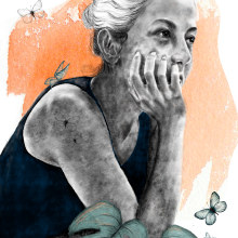 Mi Proyecto del curso: Retrato ilustrado con Procreate. Un proyecto de Ilustración de retrato de MARÍA CONSUELO CONCEPCIÓN RODRÍGUEZ - 08.04.2021