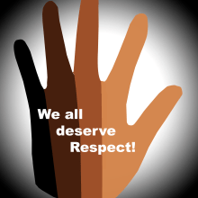 Todos merecemos respeto!. Design projeto de María José Boch Cabrera - 09.04.2021