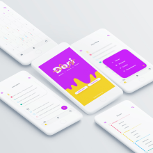 Dori App - Diseño UI. UX / UI, Design gráfico, e Design de apps projeto de Maria Castro - 09.04.2021