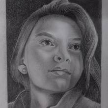 Nuevo proyecto 3. Un proyecto de Dibujo de Retrato de Astrid Carolina Ortega - 10.04.2021