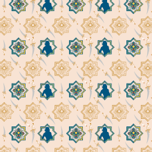 Mi Proyecto del curso: Creación y comercialización de patterns vectoriales. Un projet de Illustration textile de Alexander Fábrega Cogley - 10.04.2021