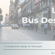 Unió Bus Design / Finalista Concurso Becas IED Barcelona 2020. Un proyecto de Diseño de automoción y Bocetado de Sebastián Jiménez - 12.04.2021