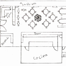 Mi Proyecto del curso: Diseño de interiores para restaurantes. Arquitetura, e Design de interiores projeto de Hillary Jaimes - 11.04.2021