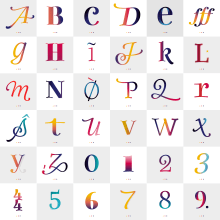 36 days of type. T, pograph, T, pograph, and Design project by Lucía Ronderos - 04.03.2018