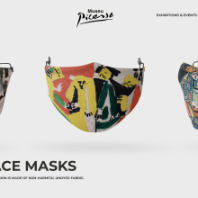 Landing Page Face Masks. UX / UI, e Design de produtos projeto de Jénnifer González - 03.01.2021