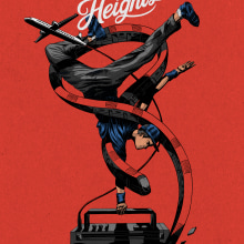 Artwork for the upcoming film In The Heights. Un proyecto de Ilustración digital de Ricardo Vianna - 19.04.2021