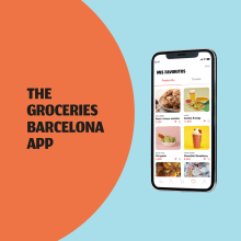 The Groceries Barcelona App. Un proyecto de UX / UI de Jénnifer González - 20.04.2021