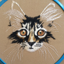 My project in Needle Painting for Beginners course. Embroider project by guzrengi - 04.21.2021