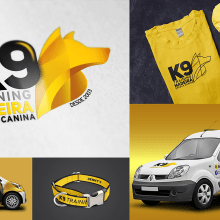 K9 Training Madeira. Un proyecto de Diseño, Diseño gráfico y Diseño de logotipos de Fábio Correia - 18.10.2016