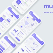 Muving app. UX / UI, and App Design project by Jose "Lope" López - 09.23.2021