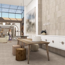Acervo Store. Interior Design project by Nathália Bessa - 04.24.2021
