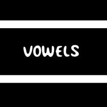 Vowels: un reto de hacer una animación en ratos libres durante 5 días e incluí la música.. Un proyecto de Motion Graphics y Animación de Rene Avelardo Orozco Hdez - 26.04.2021