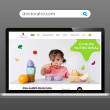 Doctora Ho - Nutrióloga Pediatra. Un proyecto de Diseño Web, Desarrollo Web y Diseño mobile de Jose Jimenez - 10.04.2019