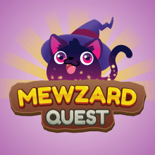 Mewzard Quest. Game Design, Logo Design, Digital Illustration, Video Games, and App Design project by Africa Roman - 04.29.2021