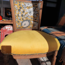 Mi Proyecto del curso: Restauración y tapizado de sillas. Design e fabricação de móveis projeto de Cecilia Di Palma - 27.04.2021