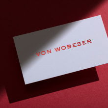 Von Wobeser. Un projet de Br et ing et identité de the branding people - 03.05.2021