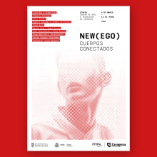 New (Ego) Cuerpos conectados. Un projet de Direction artistique, Beaux Arts, Design graphique, Conception d'affiches , et Communication de 12caracteres - 04.05.2021