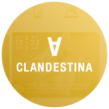 Portal Revista Clandestina. Design, Programming, UX / UI, Web Development, CSS, and HTML project by Marcelo Almeida - 01.01.2019